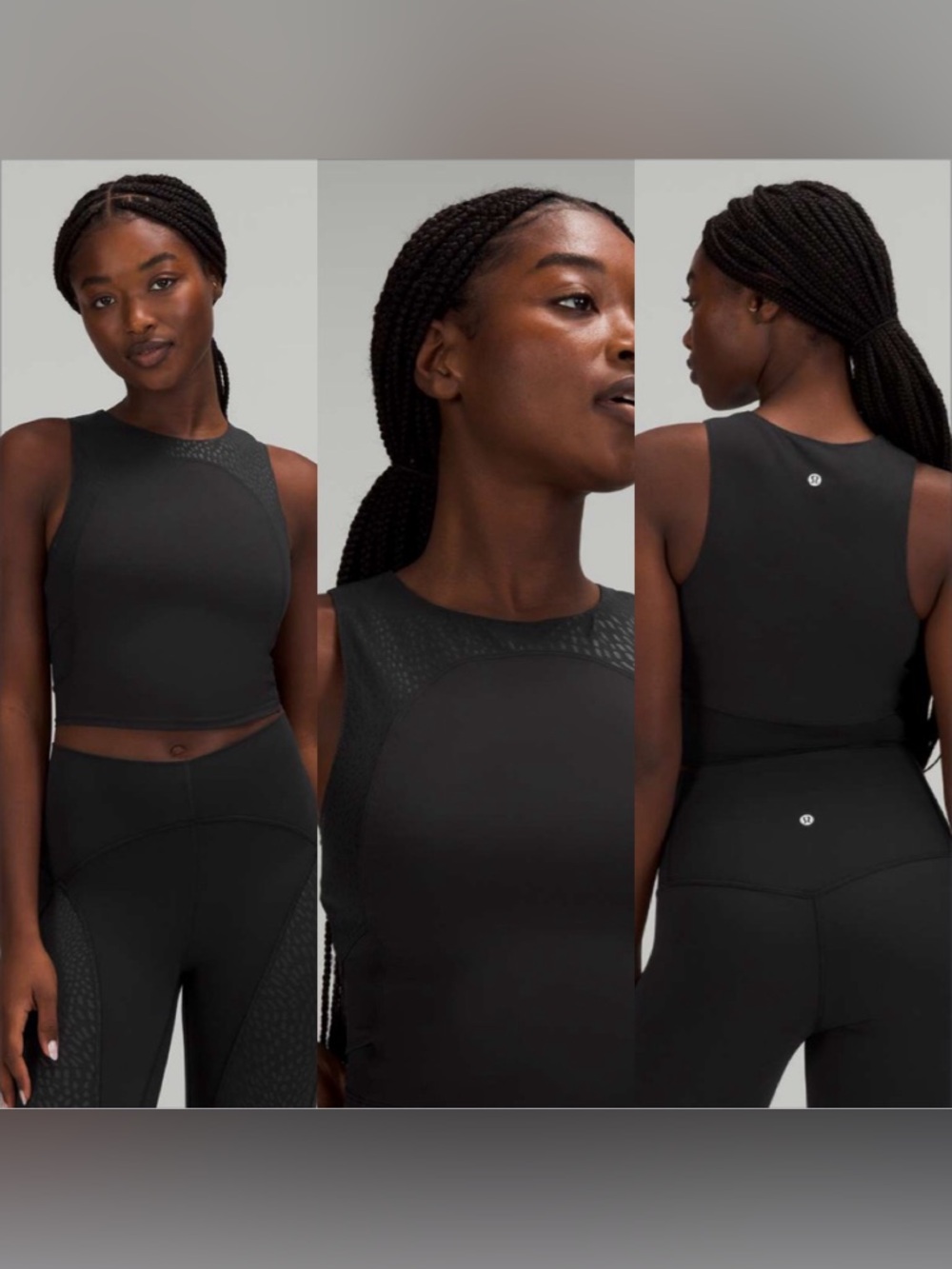 Lululemon Nulu and Mesh Yoga Tank Top